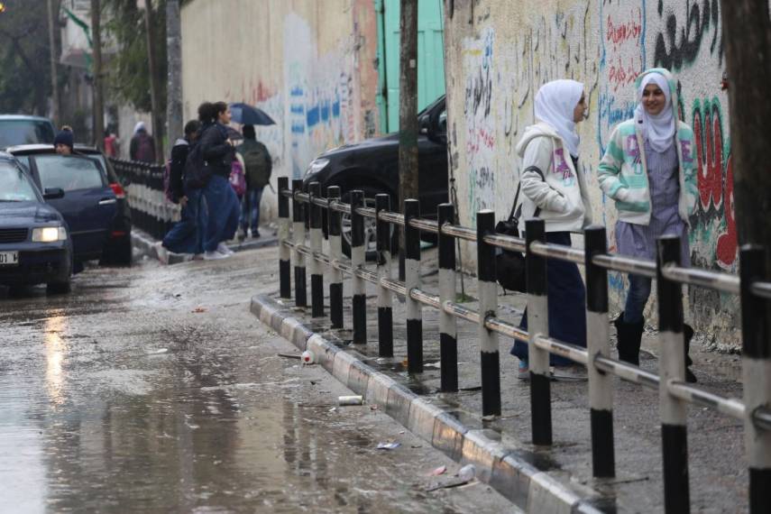 وكالة الصحافة الفلسطينية - أجواء غائمة وباردة وزخات أمطار متفرقة حتى الخميس