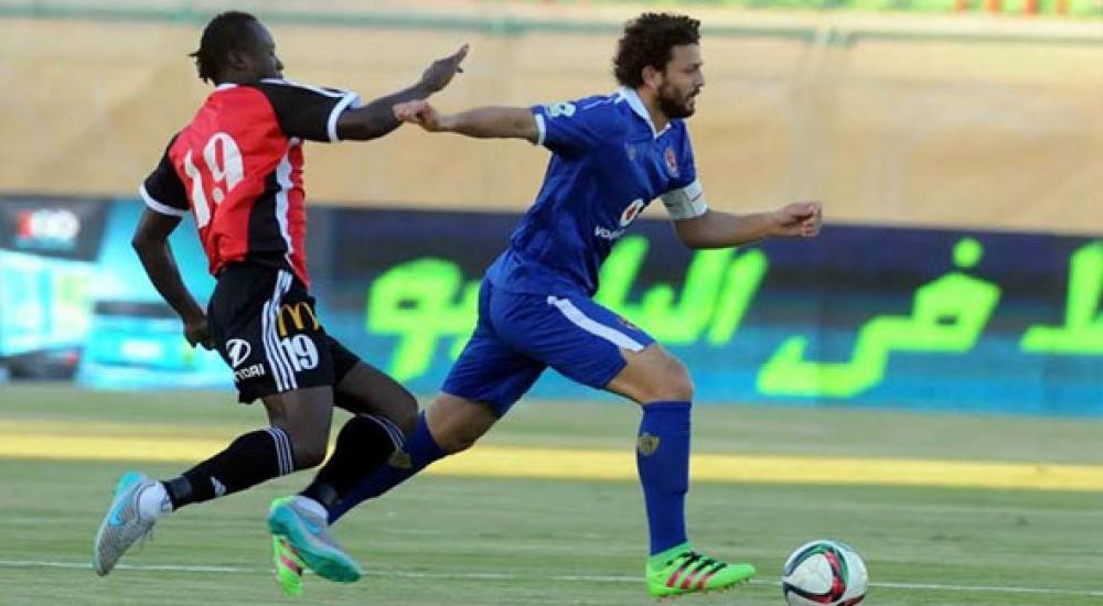 جانب من المباراة