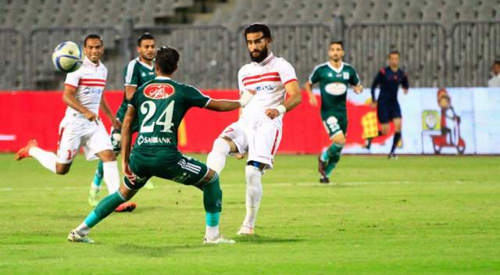 الزمالك فاز على المصري بهدف نظيف