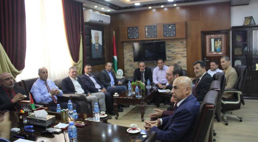 وفد المستثمرين بجنين