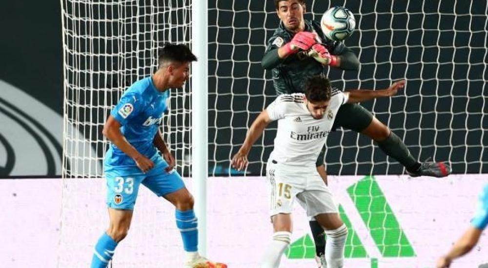 جانب من المباراة