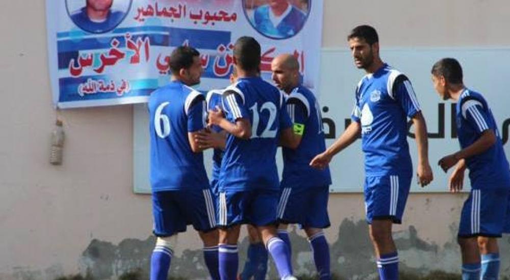 شباب رفح فاز على خدمات خانيونس بهدف نظيف