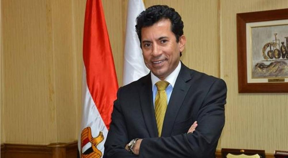 وزير الشباب والرياضة المصري أشرف صبحي