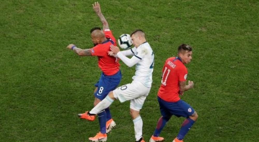 جانب من المباراة