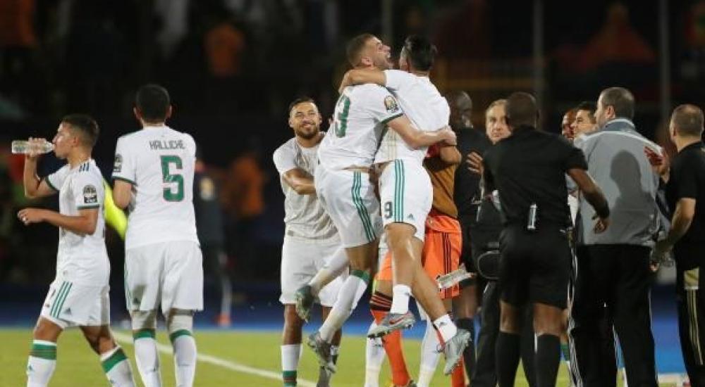 فرحة الجزائر بالفوز