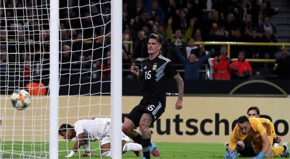 جانب من المباراة