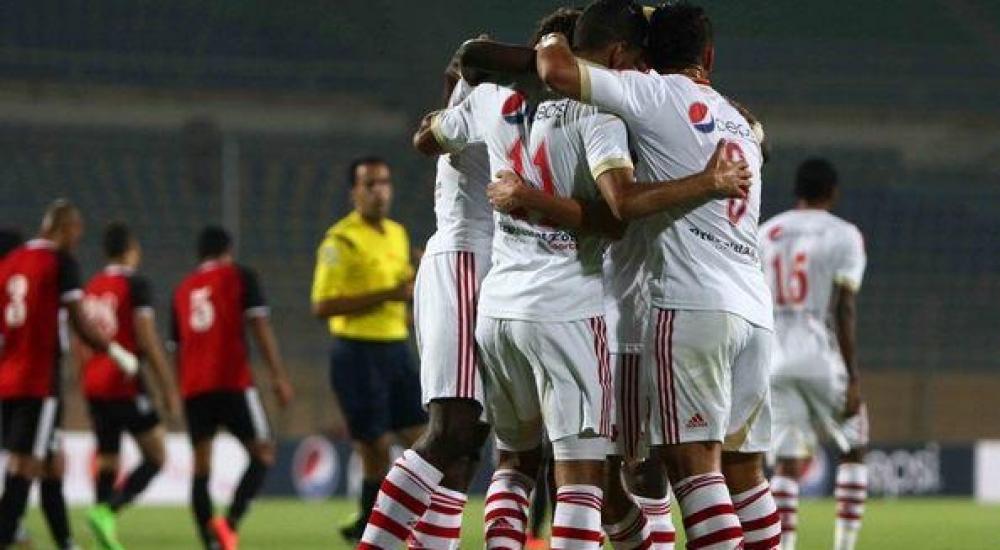 فرحة لاعبي الزمالك بالفوز