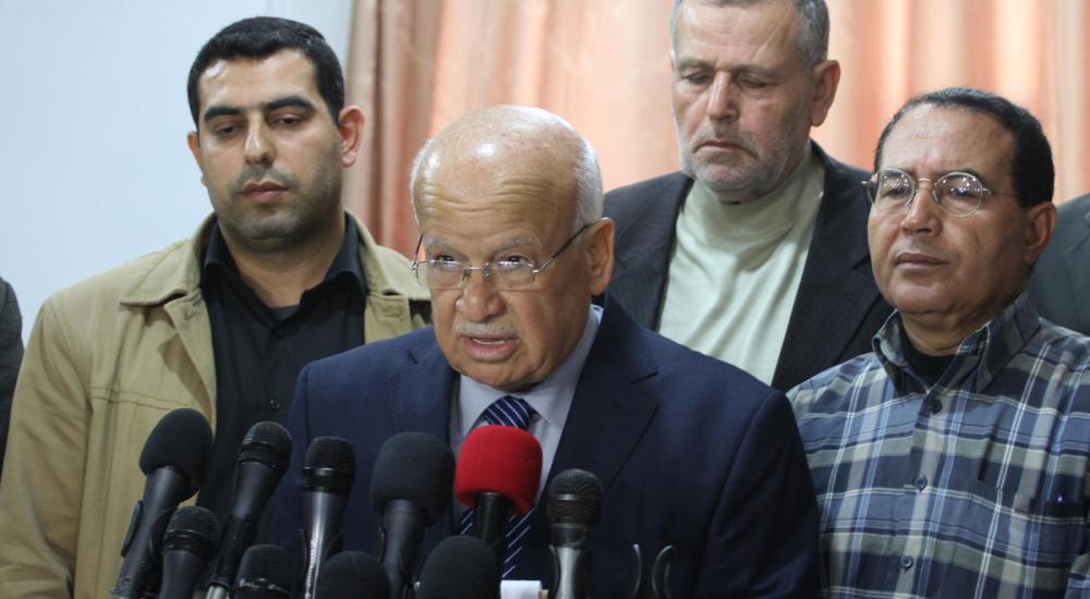 عضو اللجنة التنفيذية لمنظمة التحرير، رئيس دائرة شؤون اللاجئين زكريا الأغا