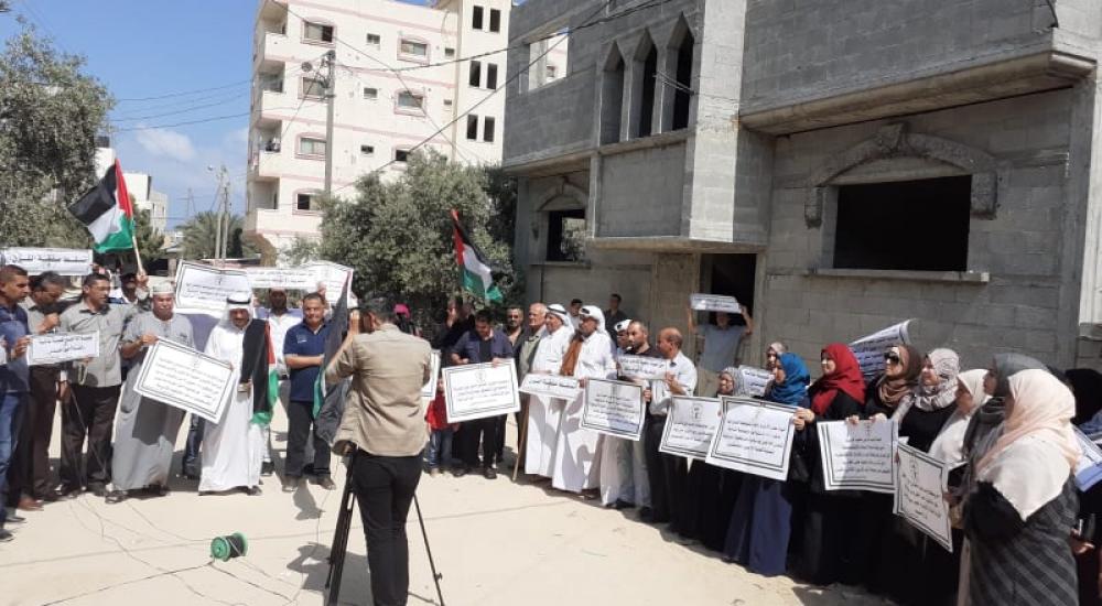 المخيمات الفلسطينية في قطاع عزة تنتفض دعما للأونروا ورفضا لمحاولات تصفيتها2