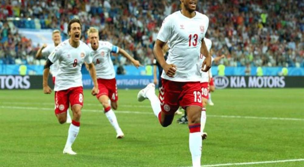 فرحة يورجنسن بالهدف