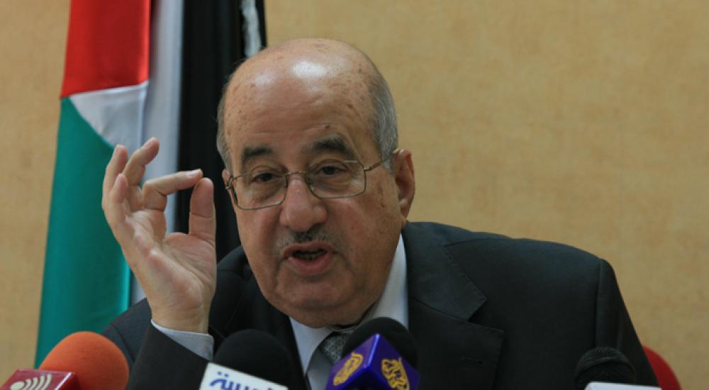 رئيس المجلس الوطني الفلسطيني سليم الزعنون