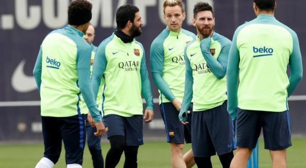 لاعبو برشلونة