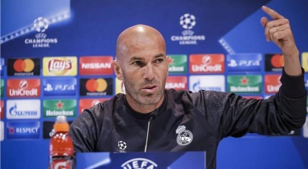 مدرب ريال مدريد زين الدين زيدان