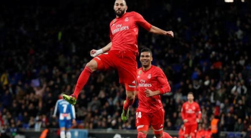 بنزيما سجل هدفين للريال