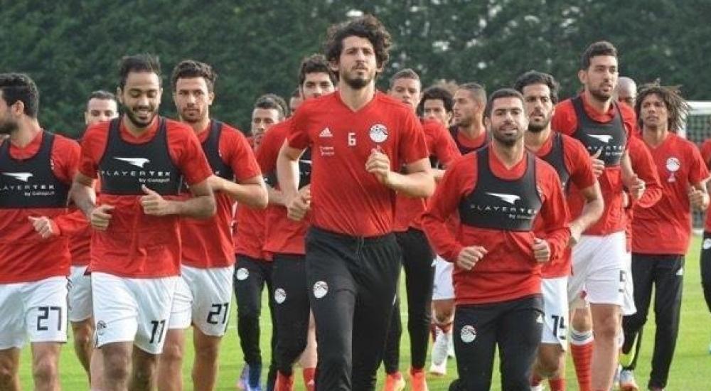 لاعبو منتخب مصر