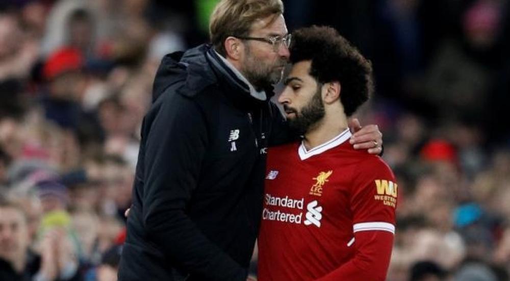 محمد صلاح سجل هدفي ليفربول في المباراة