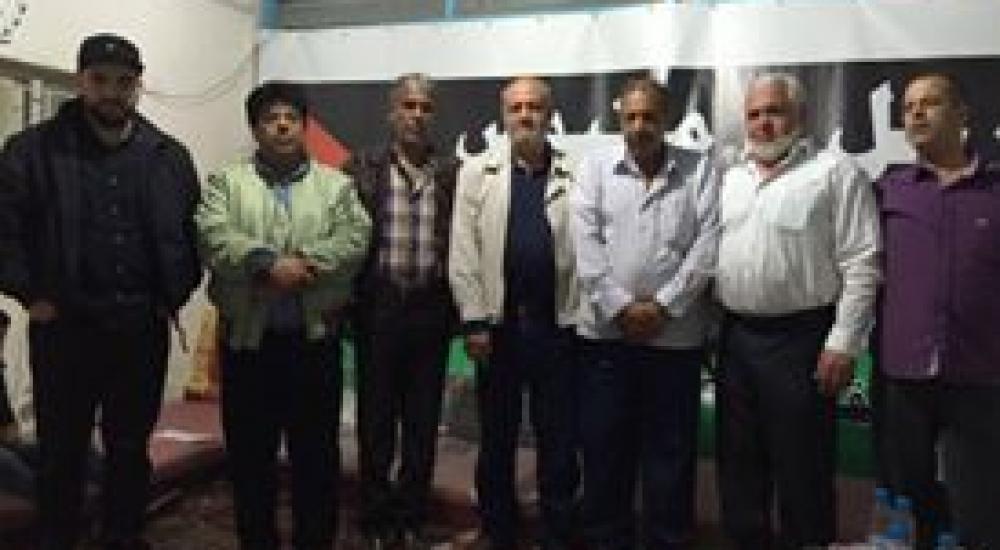 جانب من زيارة الوفد