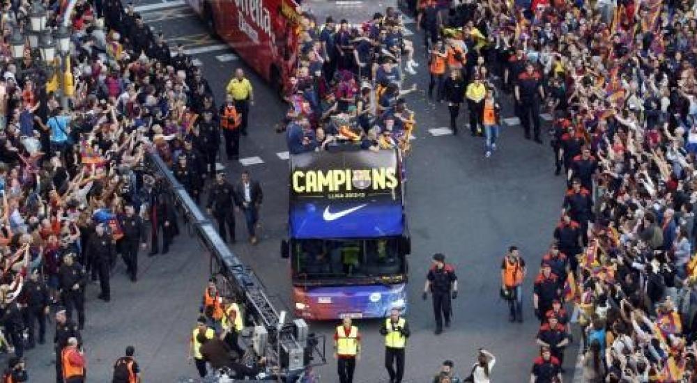 فوز برشلونة على غرناطة السبت يمنحه لقب الدوري الإسباني