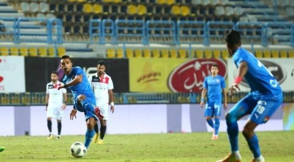 جانب من المباراة