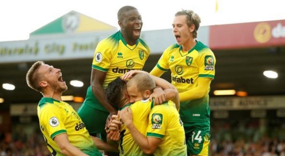 فرحة لاعبي نورويتش