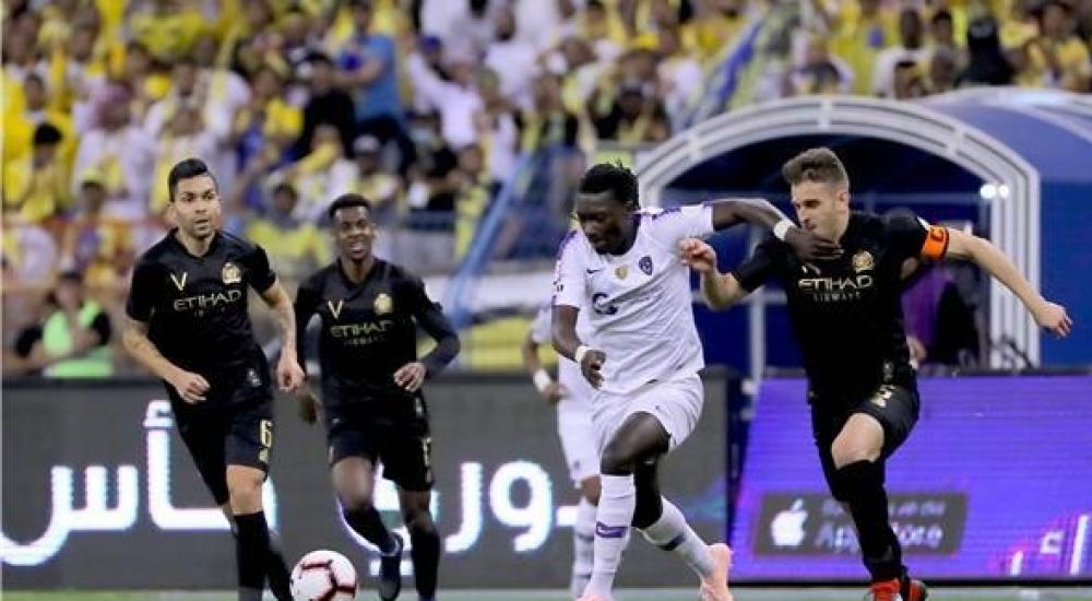 جانب من المباراة