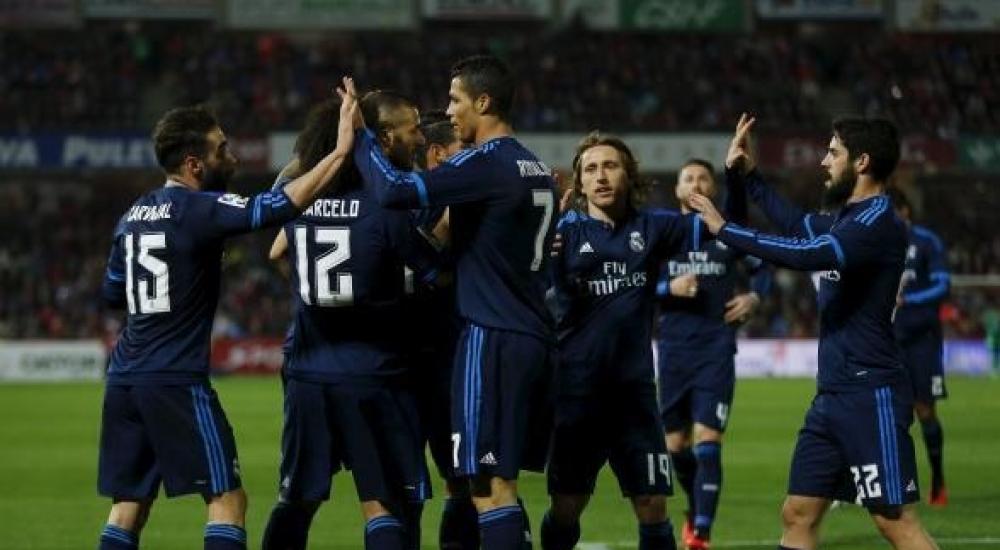 ريال مدريد فاز على غرناطة بهدفين لهدف