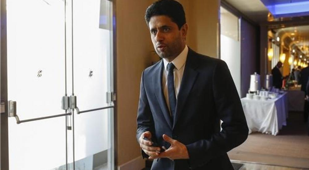 رئيس نادي باريس سان جيرمان ناصر الخليفي