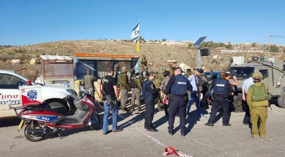 فلسطينيًا دهس مجموعة من الجنود على الحاجز المذكور