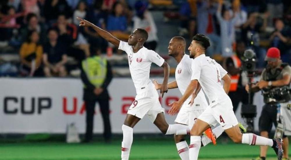 فرحة قطرية بالفوز