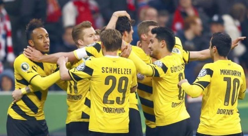 دورتموند فاز على البايرن بركلات الترجيح