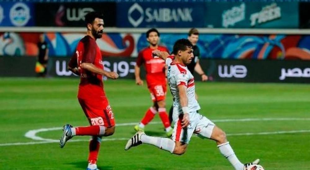 الزمالك تعادل مع حرس الحدود بهدف لمثله