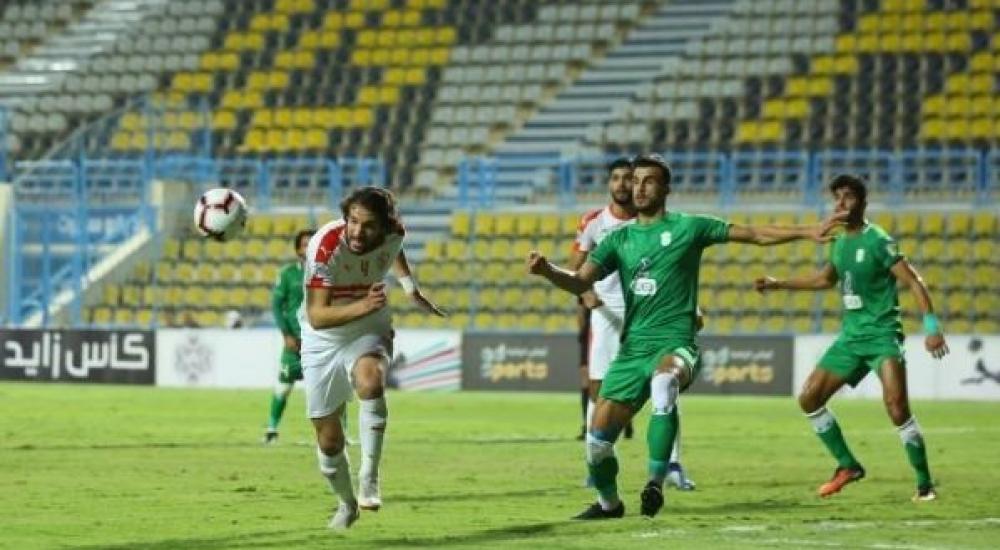 جانب من المباراة