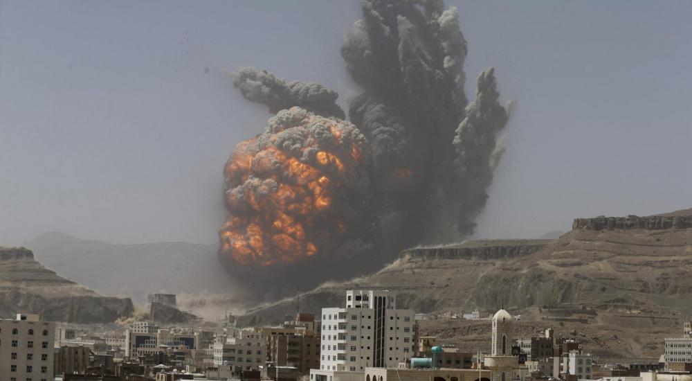 غارة على اليمن