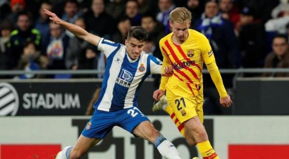 برشلونة تعادل مع إسبانيول