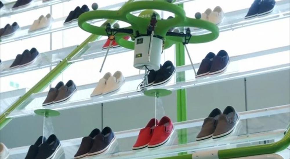 الطائرة صممت خصيصا لنقل المشتريات وتسليمها