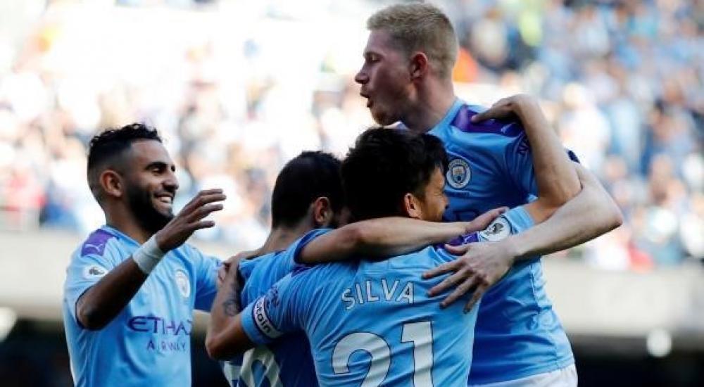 لاعبو مانشستر سيتي