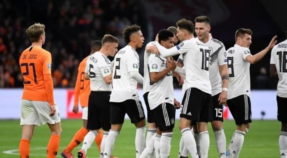 فرحة منتخب ألمانيا