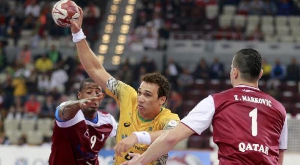 قطر فازت على البرازيل 28/23