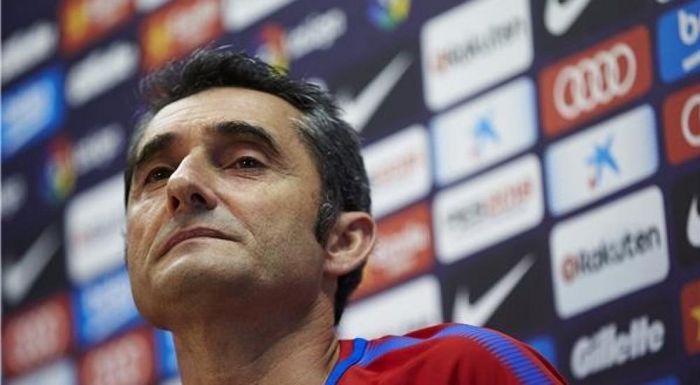 المدير الفني لبرشلونة إرنستو فالفيردي