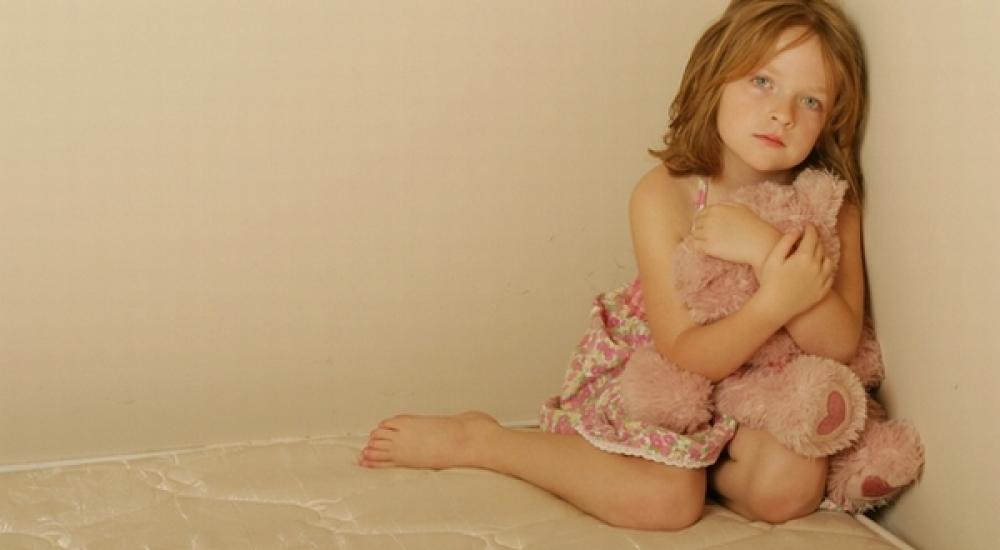 طفلة مصابة بمرض التوحد