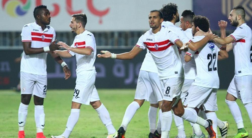 فرحة لاعبي الزمالك بالفوز