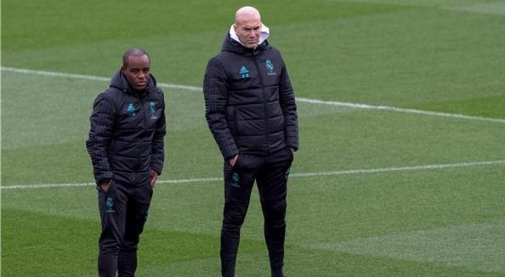 المدير الفني لريال مدريد زين الدين زيدان