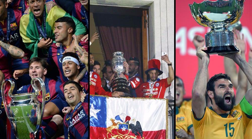 عام 2015 شهد العديد من البطولات العالمية