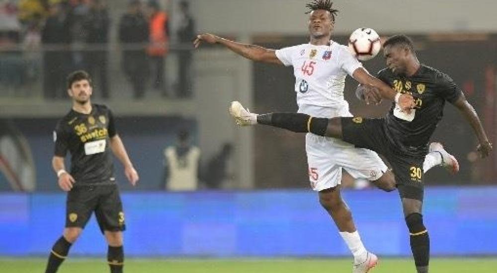 جانب من المباراة