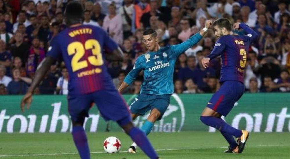 رونالدو سجل الهدف الثاني للريال في مرمى برشلونة