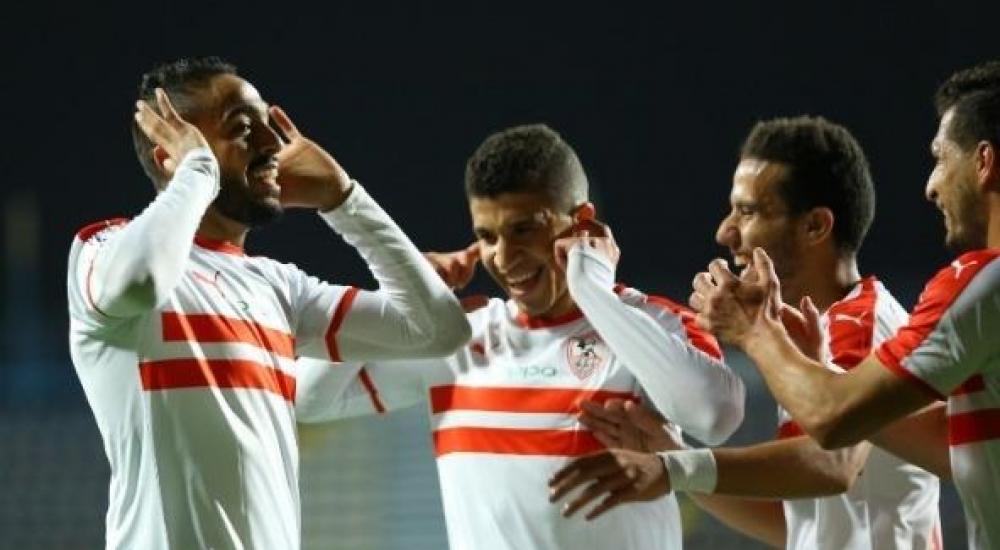 فرحة لاعبي الزمالك