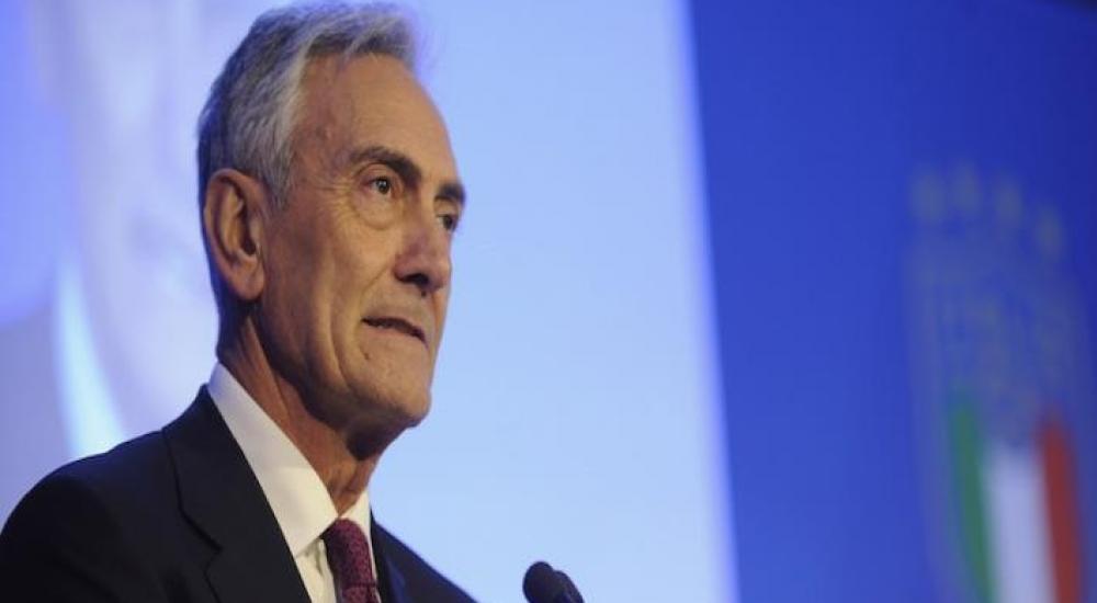 ئيس الاتحاد الإيطالي لكرة القدم جابرييلي جرافينا