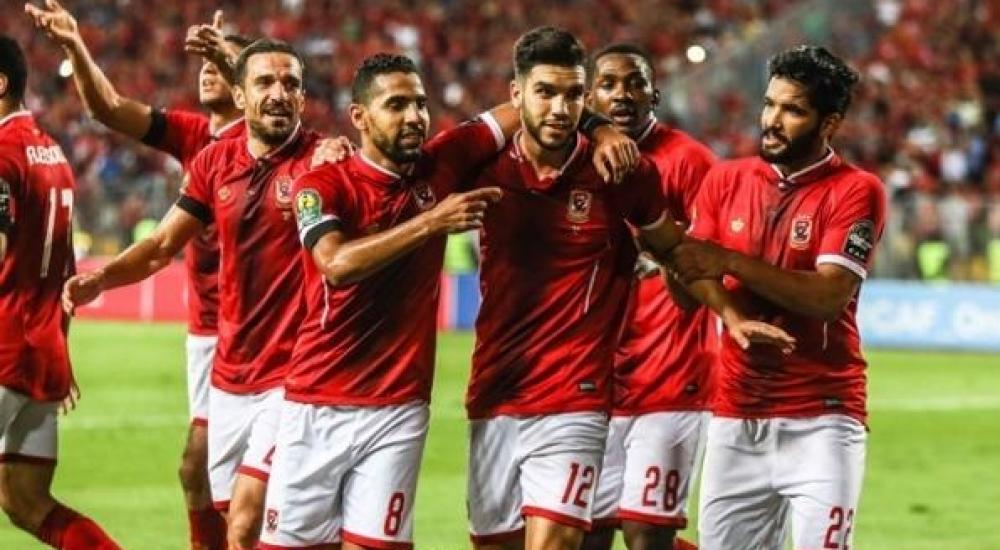 لاعبو الأهلي المصري