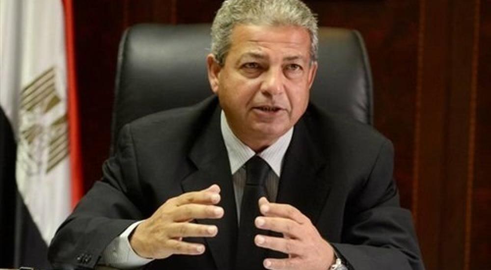 وزير الرياضة المصري خالد عبد العزيز
