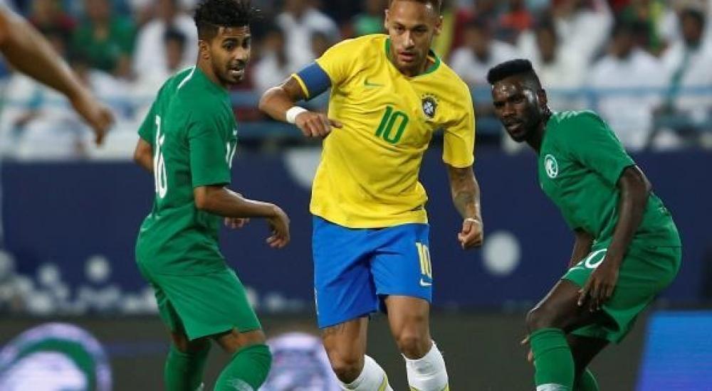 جانب من المباراة